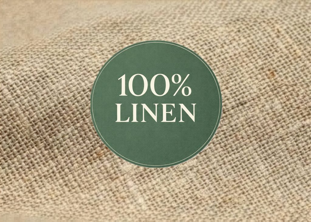 Linen Drawstring Pouches Bundle