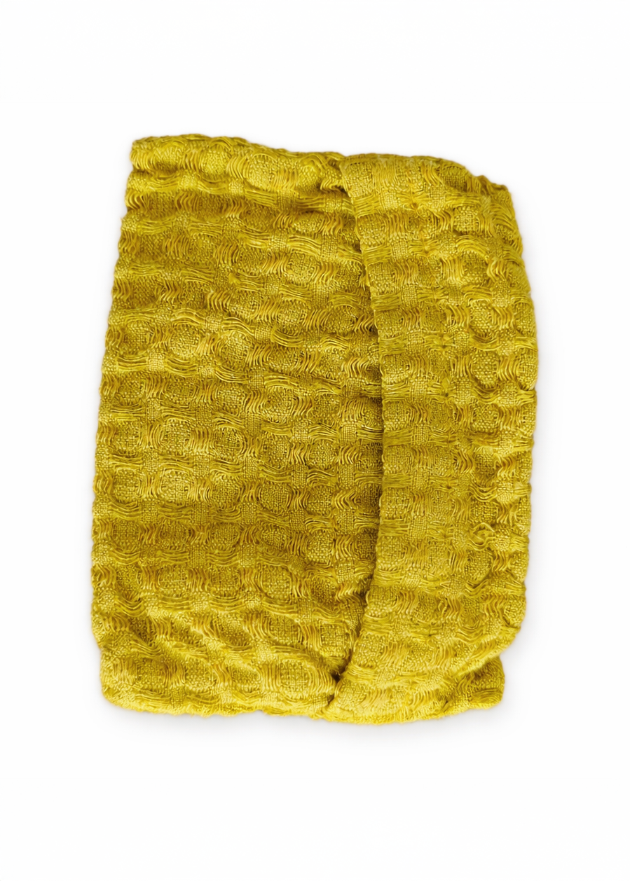 Waffle Linen Soap Pouch