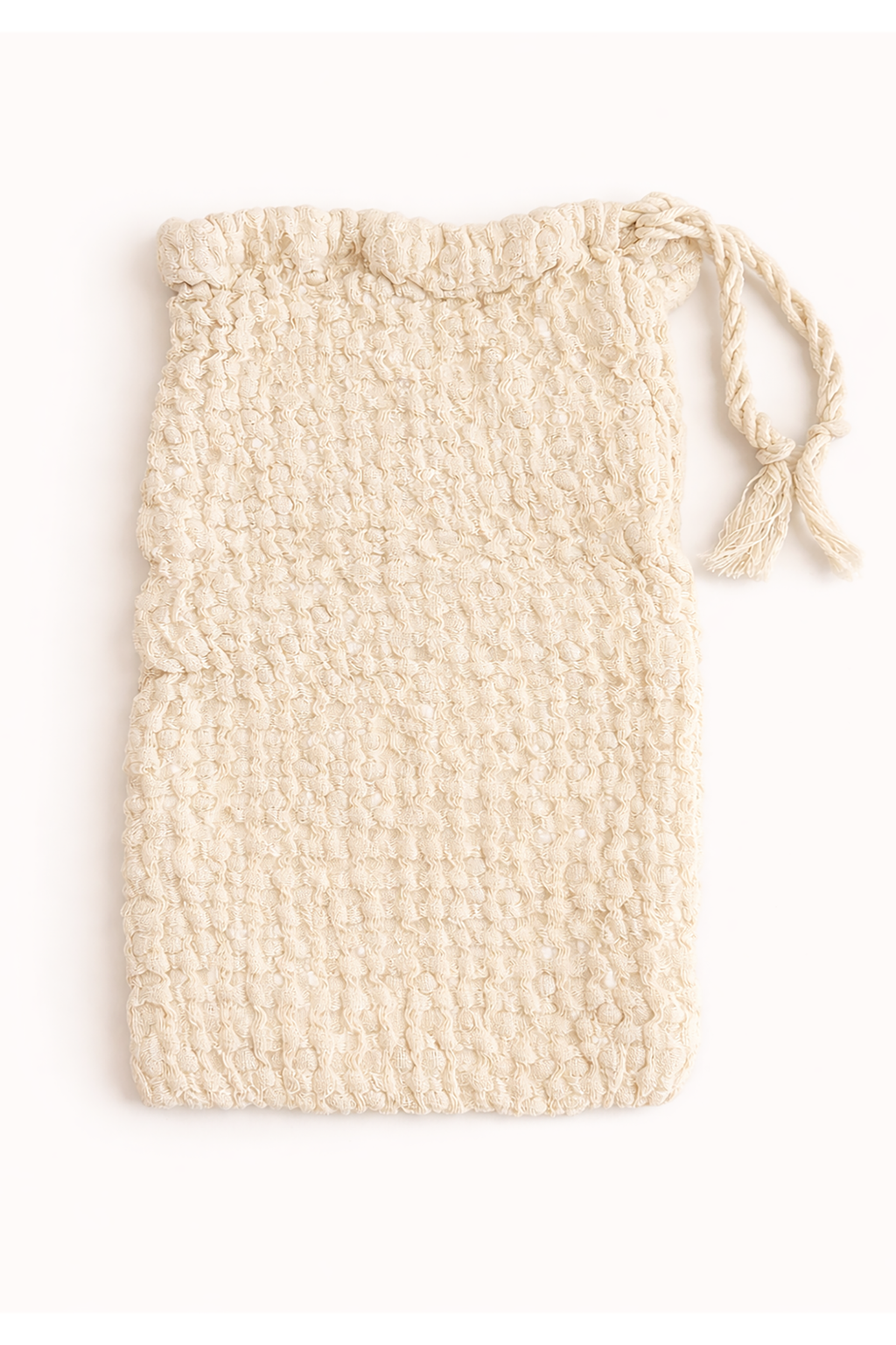 Waffle Drawstring Pouch