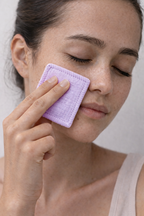 Reusable Linen Face Sponges