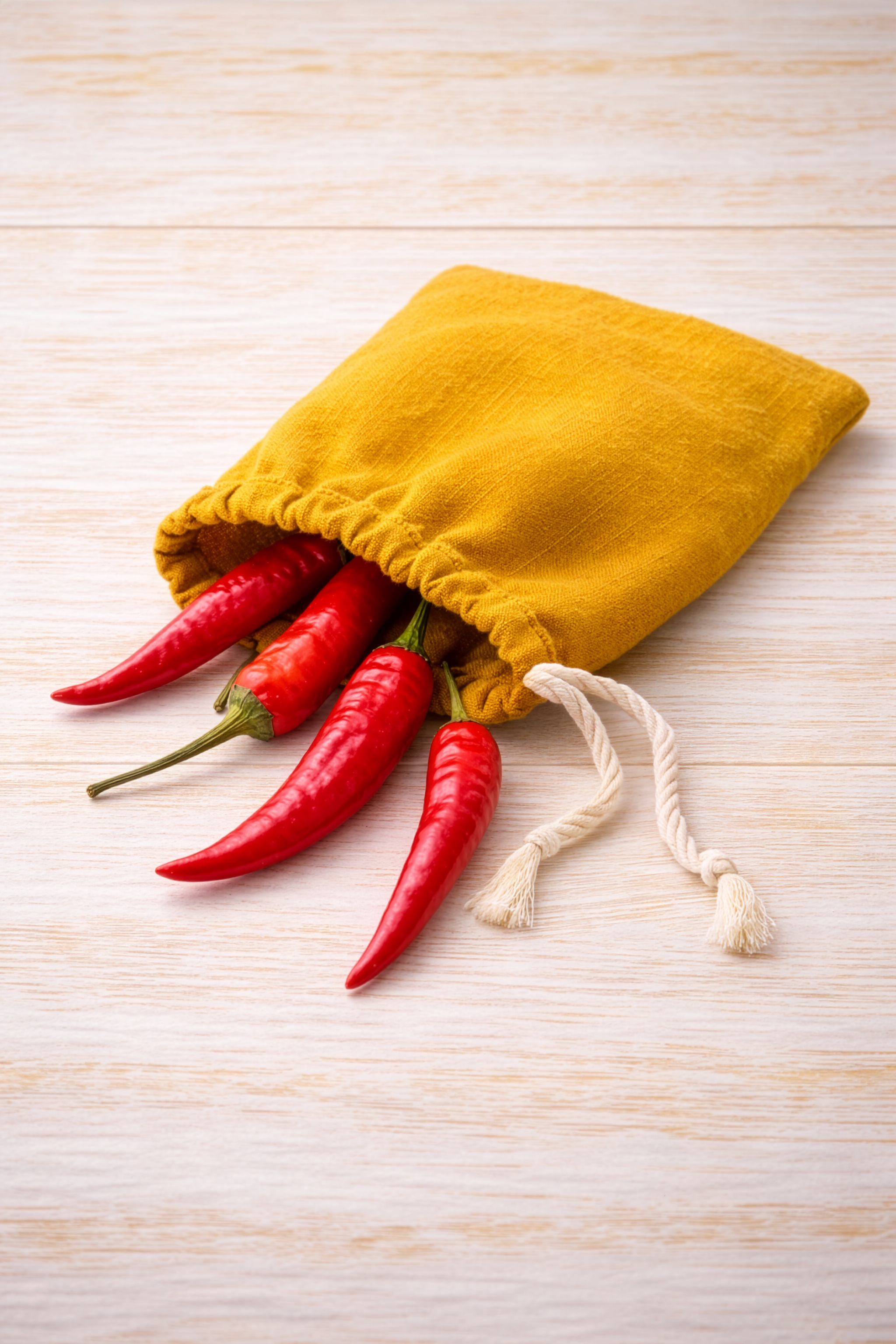 Linen Drawstring Pouch