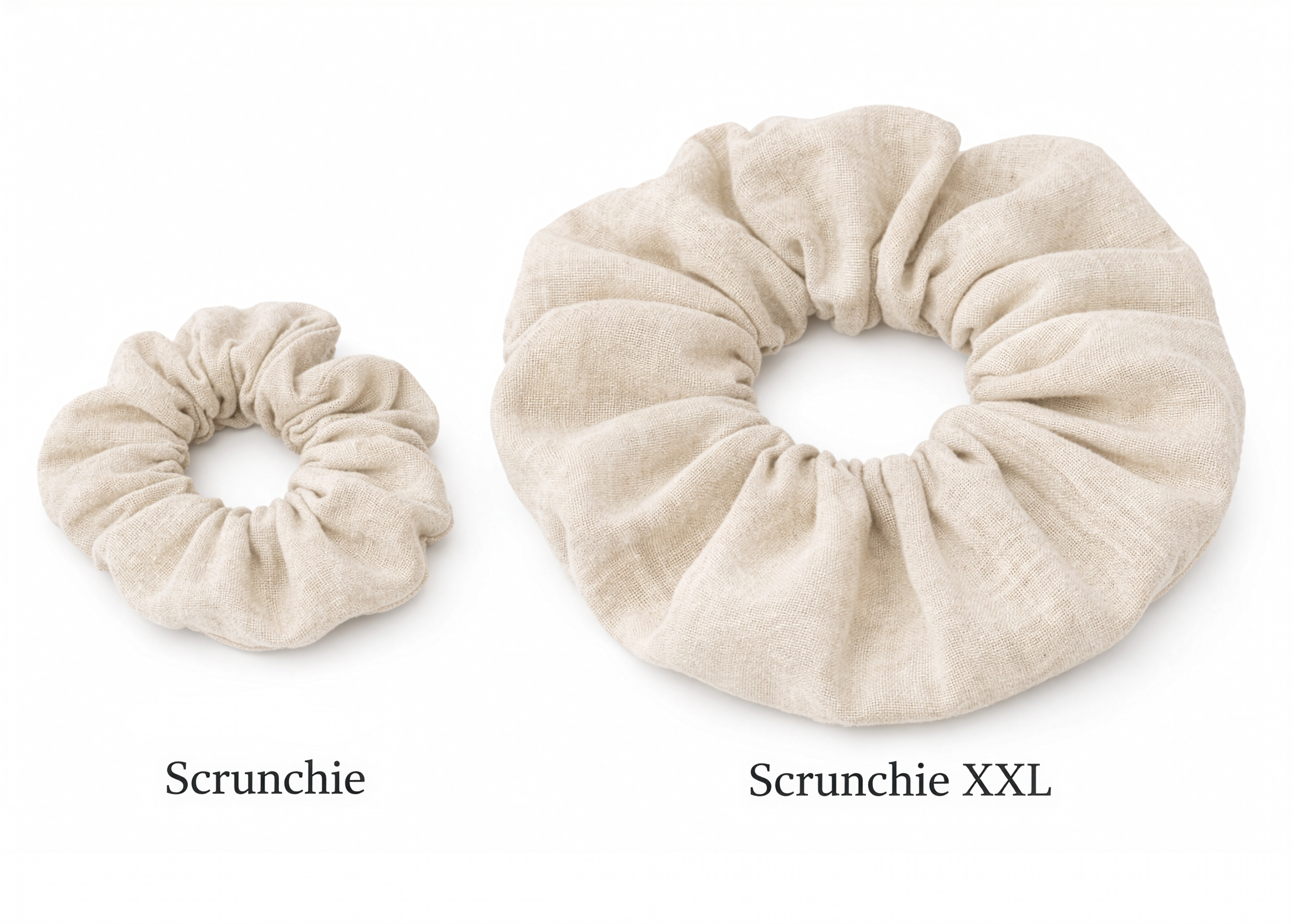 XXL Linen Scrunchie