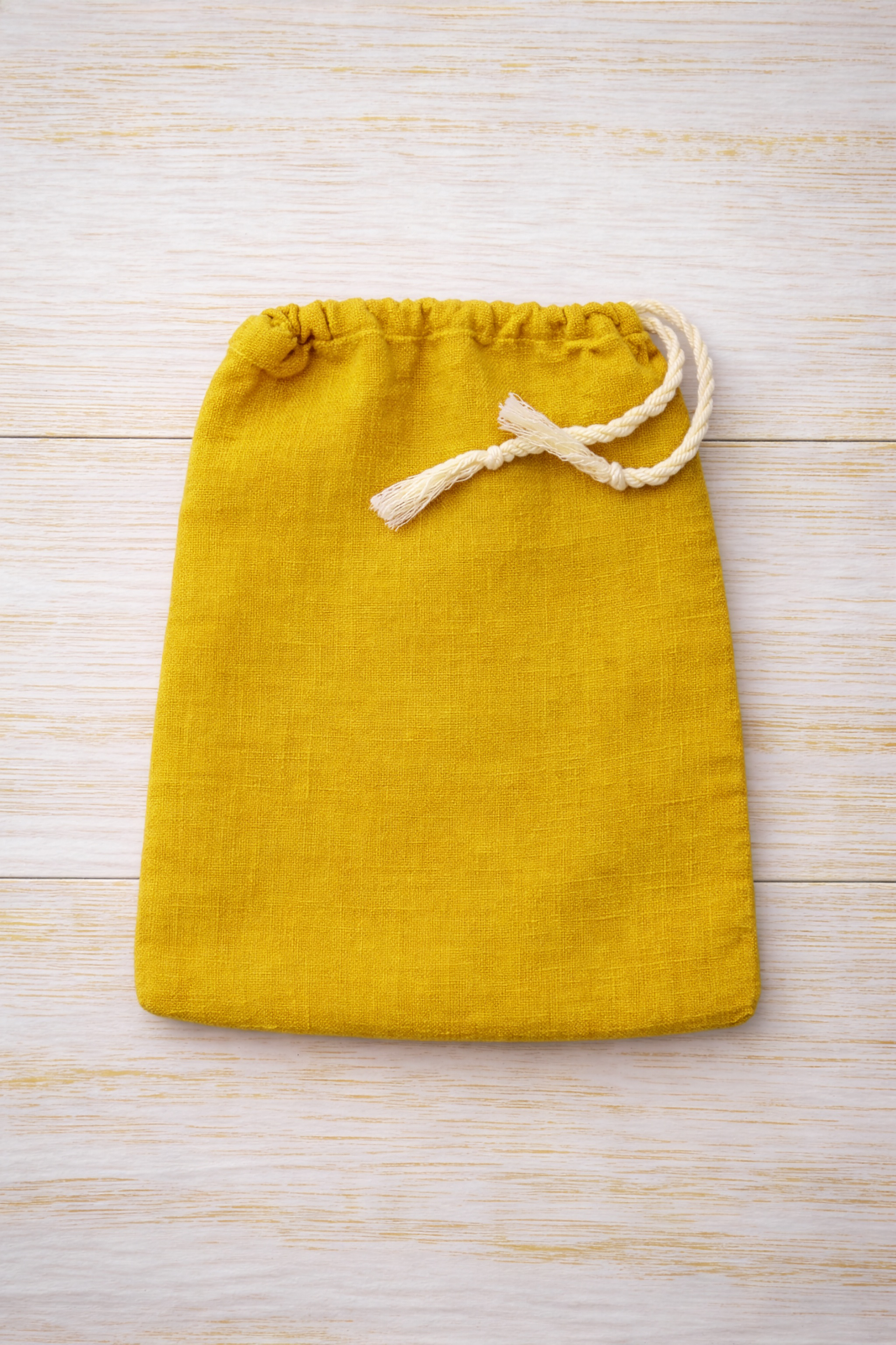 Linen Drawstring Pouch