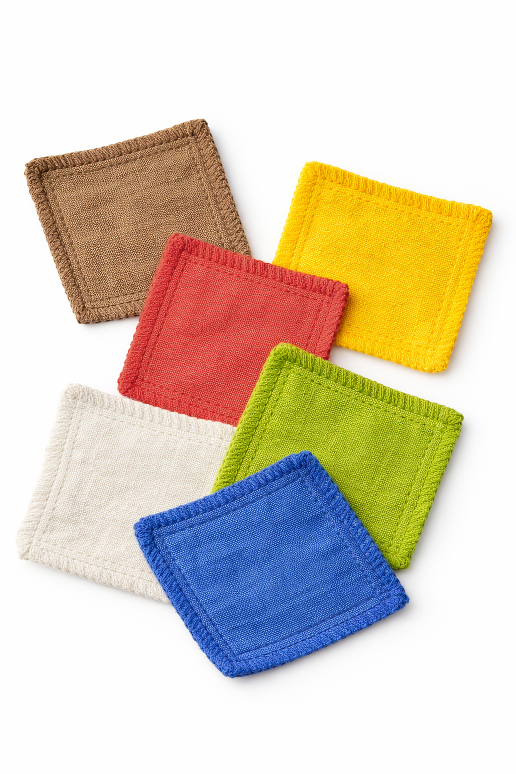 Reusable Linen Face Sponges