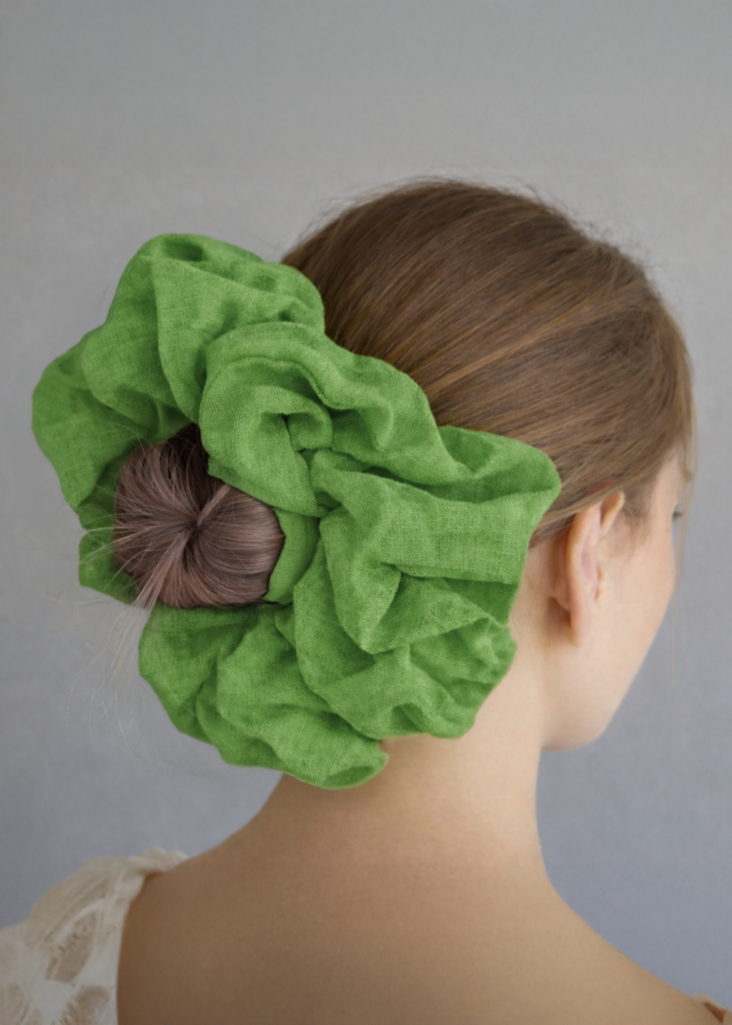 XXL Linen Scrunchie
